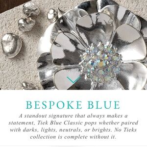 Tieks 2024 Limited Edition Blue Classic Ballet Flats